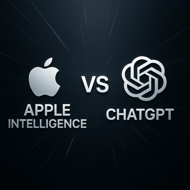 Apple Intelligence vs ChatGPT – What Creators & Digital Businesses Need to Know